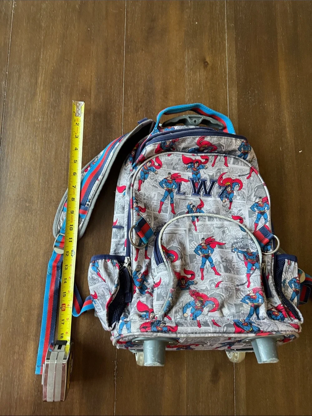 Pottery Barn Kids SUPERMAN™ Rolling Backpack